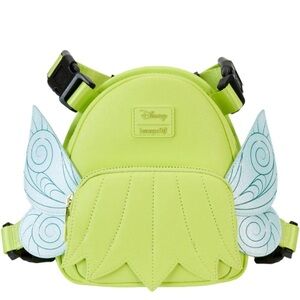 Loungefly Peter Pan Tinker Bell Mini Backpack Pet Harness and leash set